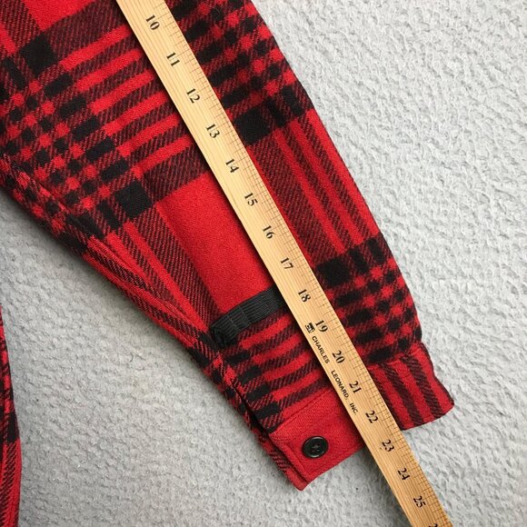 Vintage Pendleton Jacket Size Large Buffalo Plaid Wool, Woolen Mills Oregon - Picture 6 of 8